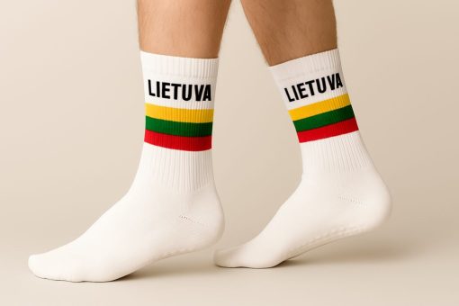 Sportinės kojinės su logotipu - Image 2